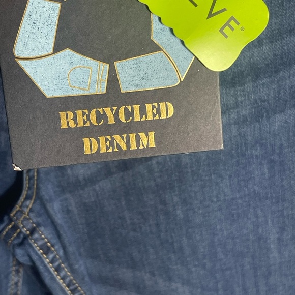 Indigo Rein High Rise Flare Jeans Recycled Denim Size 15 W31 L32.5 NWT - Picture 4 of 9